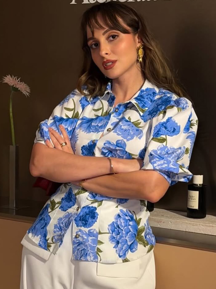 HH Women's Summer Fashion Lape - đánh giá và giá Resort Shirt Floral