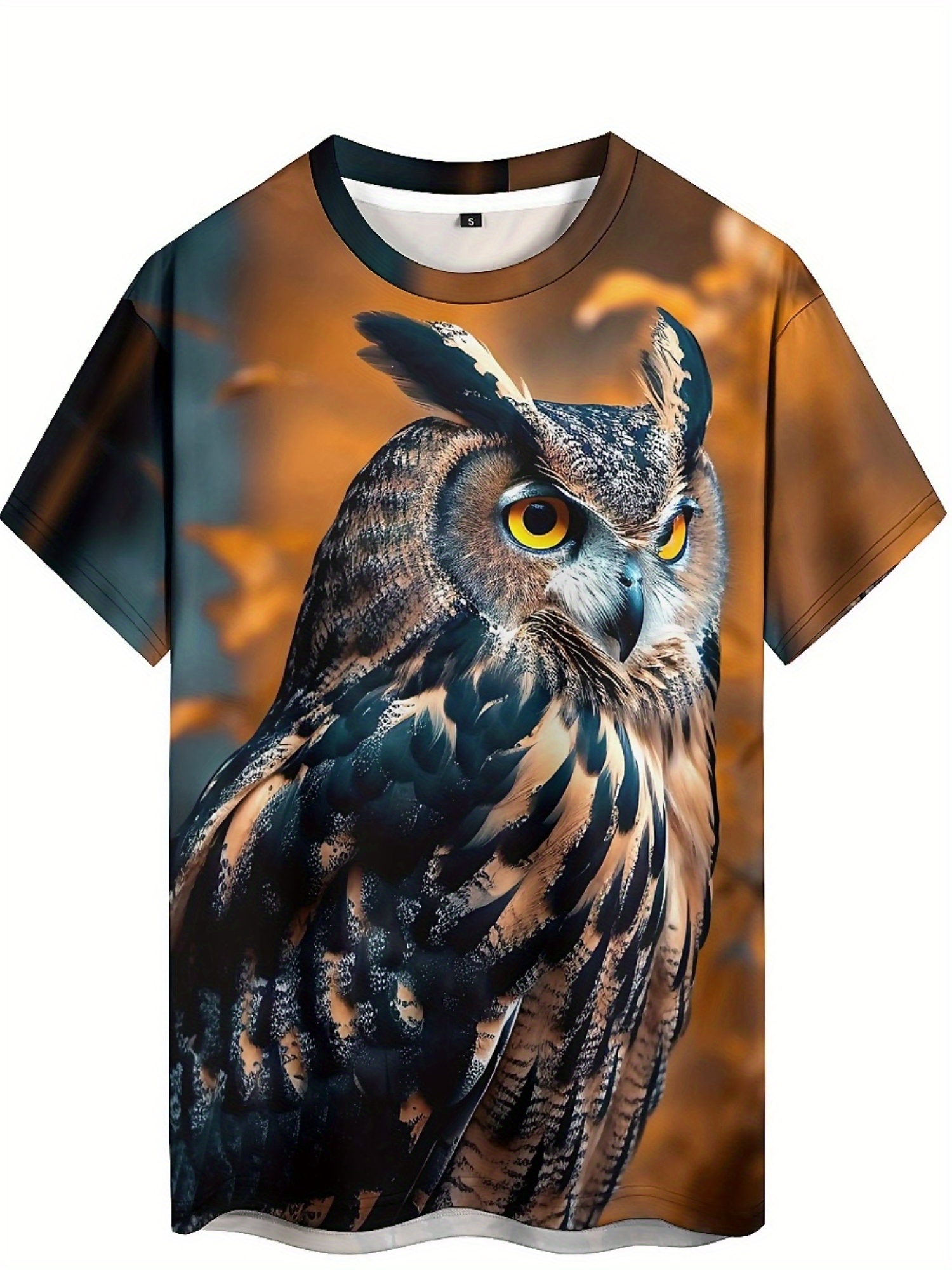 Men's & Women's 3D Print Owl G - đánh giá và giá Tee Graphic Print