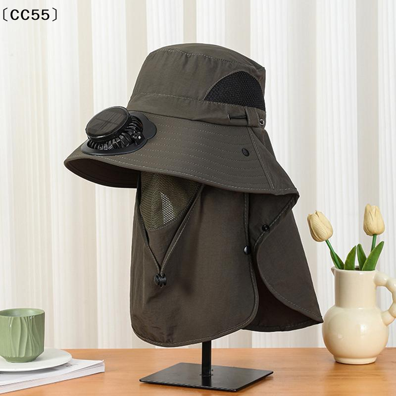 Men Fan Hat With Solar Panel W - đánh giá và giá Bucket Hat Straw
