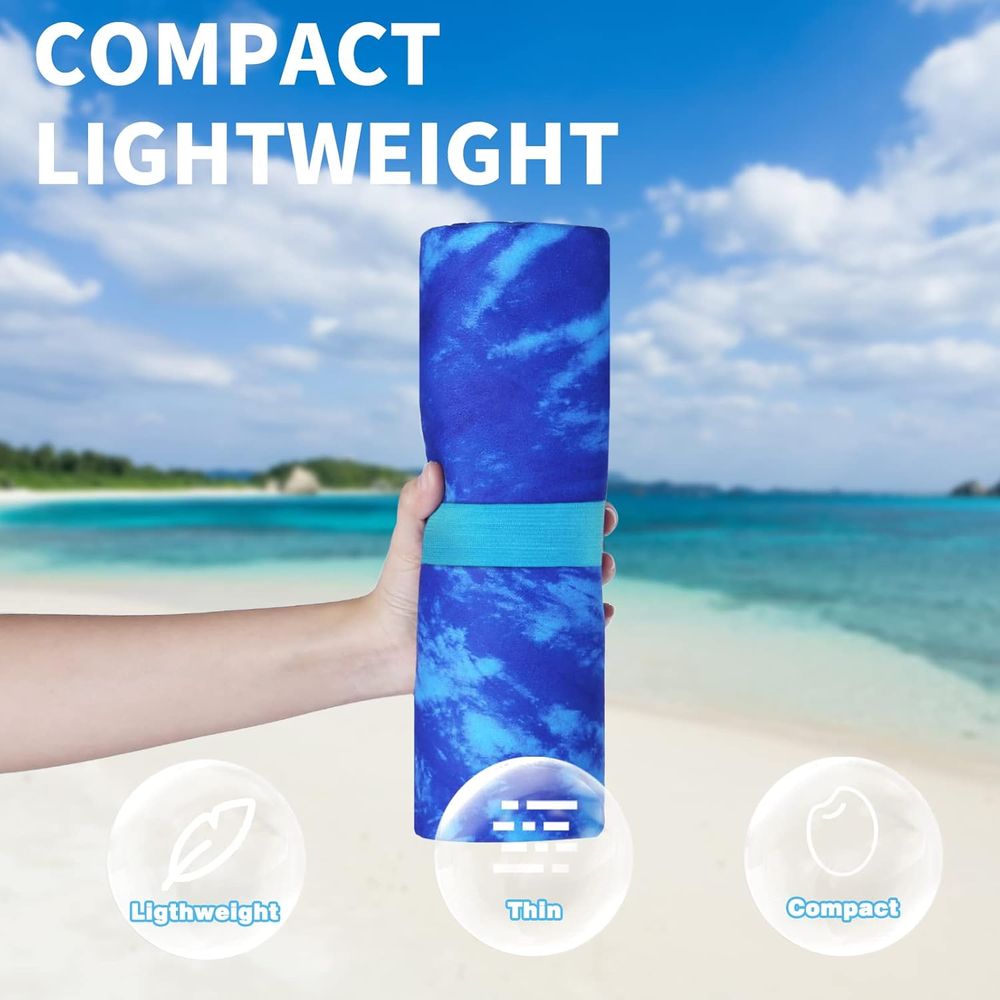 Lightweight Oversized 71x32 Be - đánh giá và giá Beach Towel Large