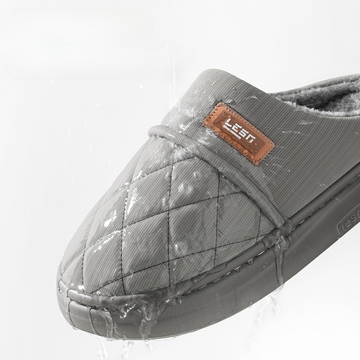 Winter Warm Slipper Women Men  - đánh giá và giá Flip Flop Leather Men