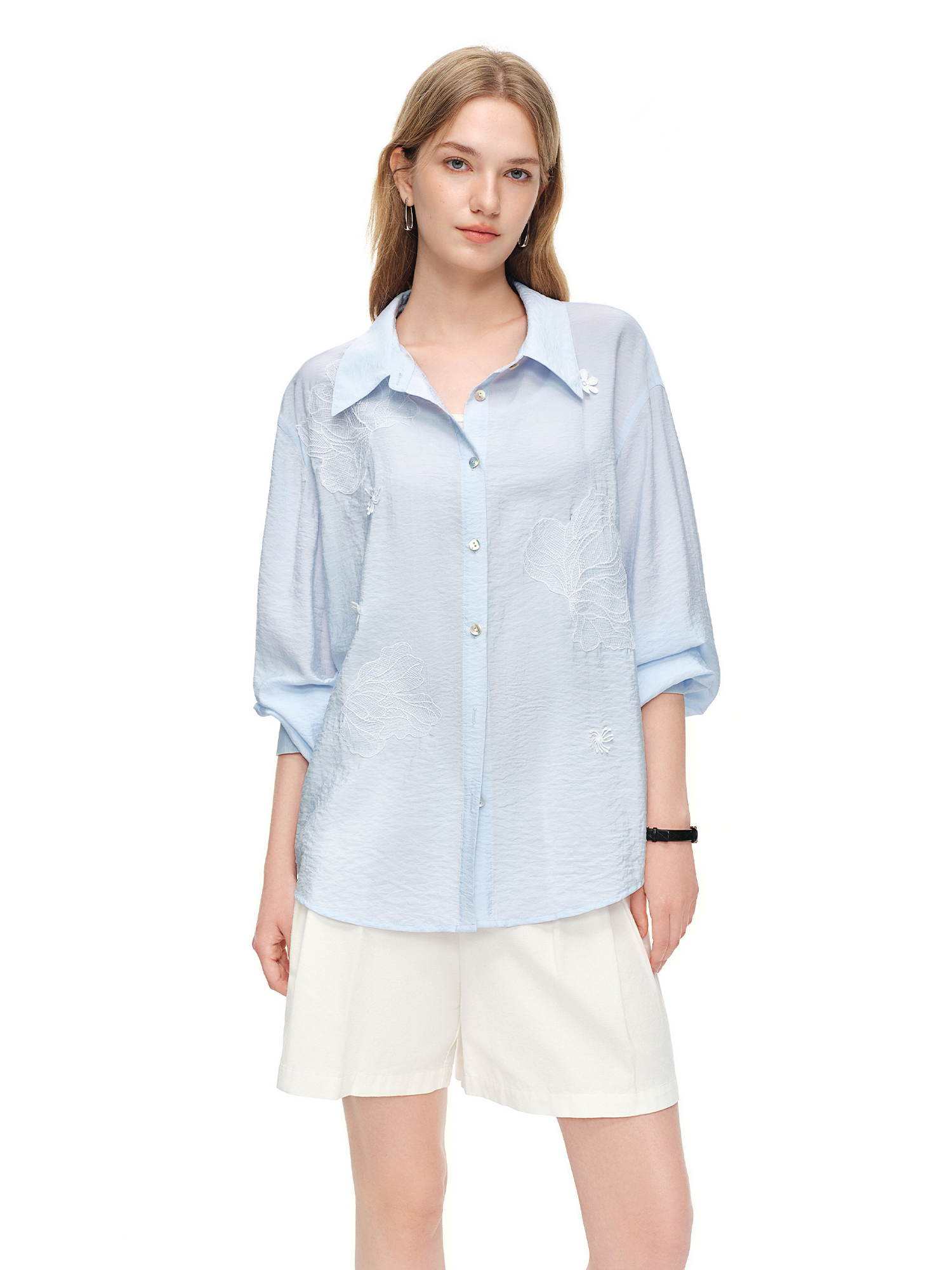 DUSHU 2026 Summer Women's Ligh - đánh giá và giá Resort Shirt Floral