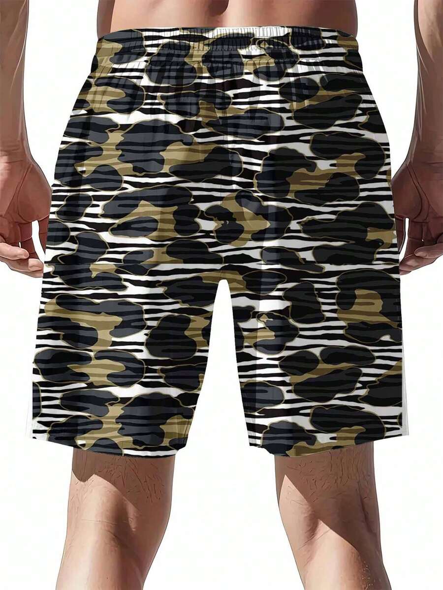 Mens Camouflage Print Swim Tru - đánh giá và giá Swim Trunk Quick Dry