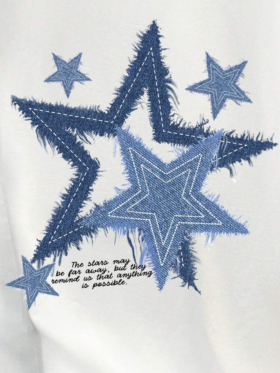 Men's White Loose Fit Graphic  - đánh giá và giá Tee Graphic Print