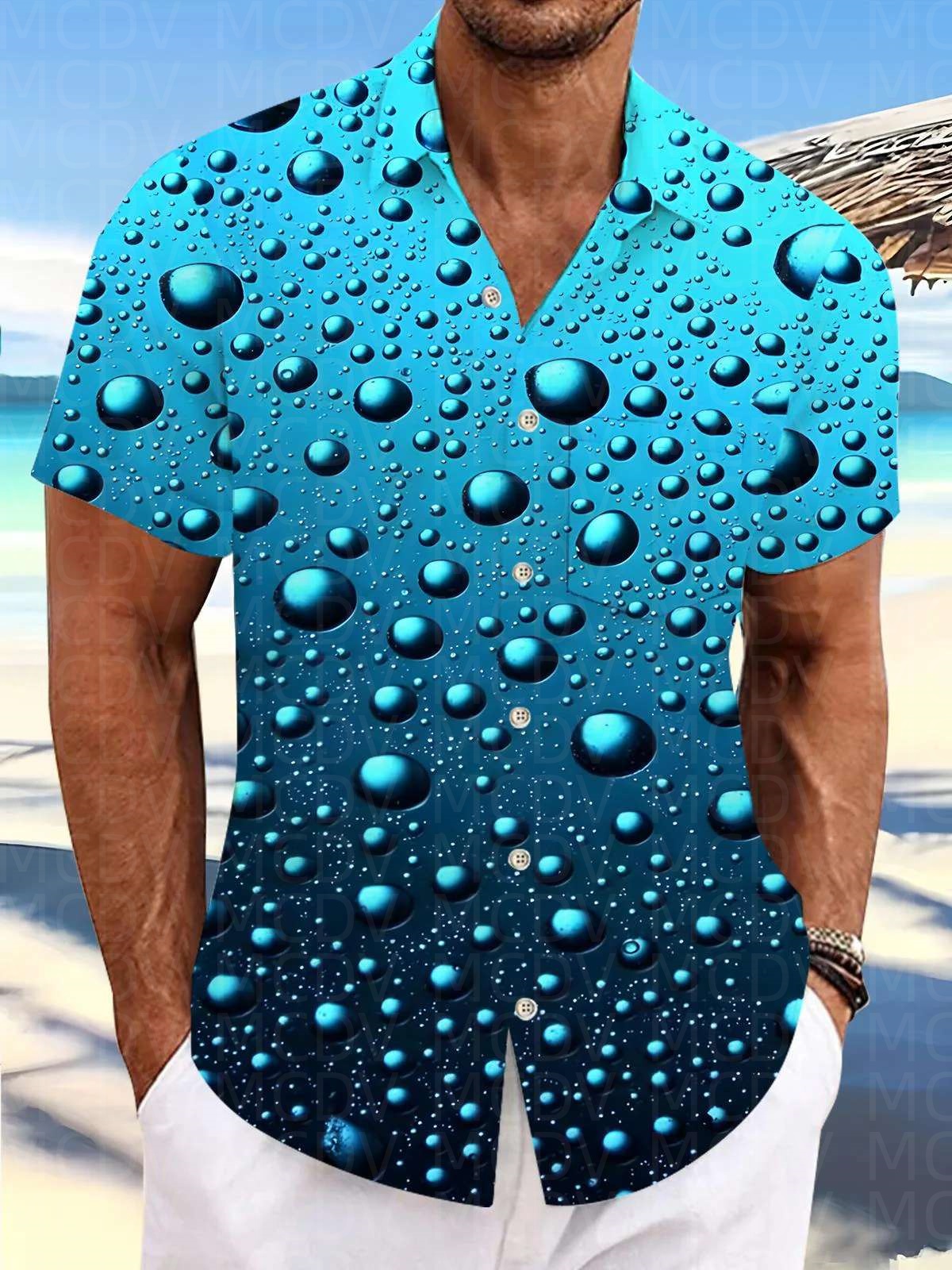 Trump Pattern Men's Hawaiian S - đánh giá và giá Shirt Camp Collar
