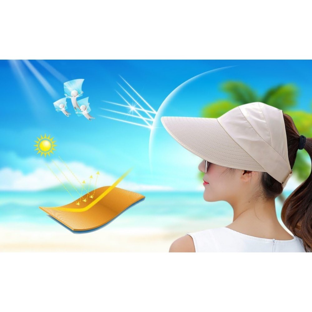Sun Hats for Women Wide Brim U - đánh giá và giá Packable Hat Nylon