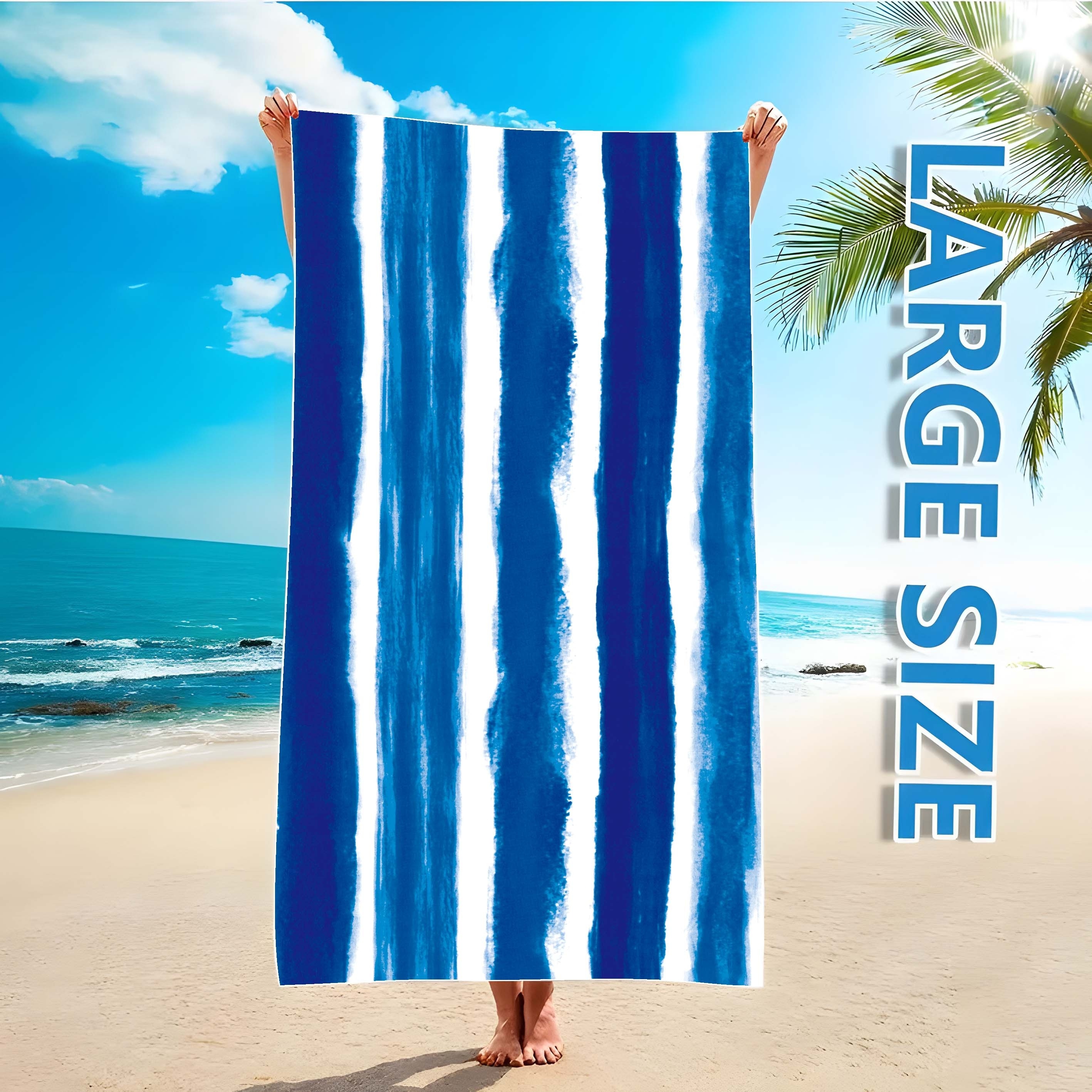 Promo Bulk Microfiber Oversize - đánh giá và giá Beach Towel Large