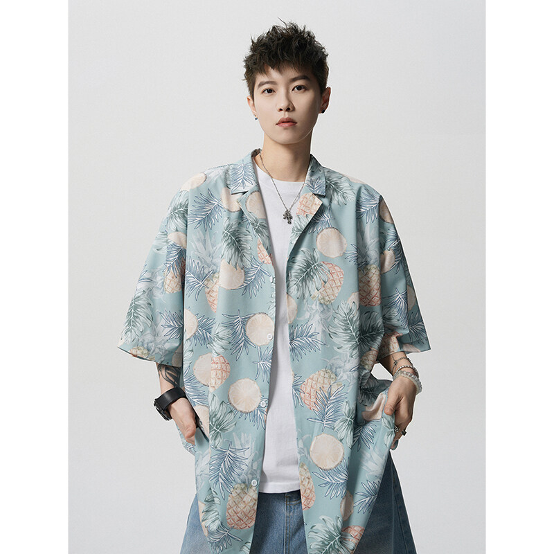 Summer Vintage Floral Print Lo - đánh giá và giá Resort Shirt Floral