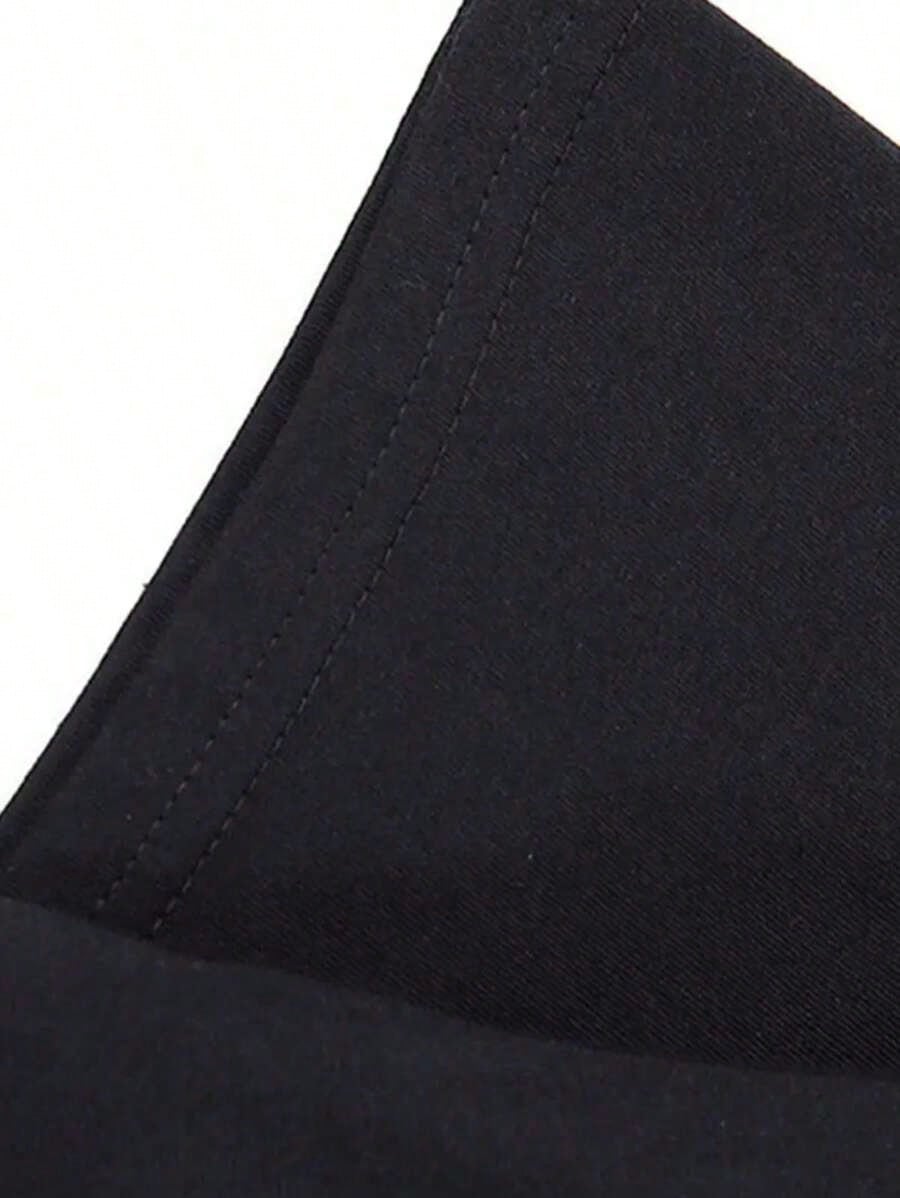Black Cotton Graphic Tee with  - đánh giá và giá Tee Graphic Print