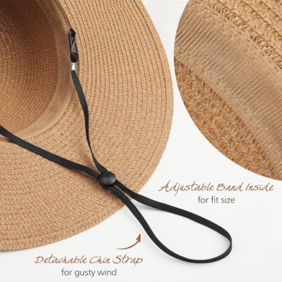 Trifabricy Beach Sun Straw Hat - đánh giá và giá Packable Hat Nylon