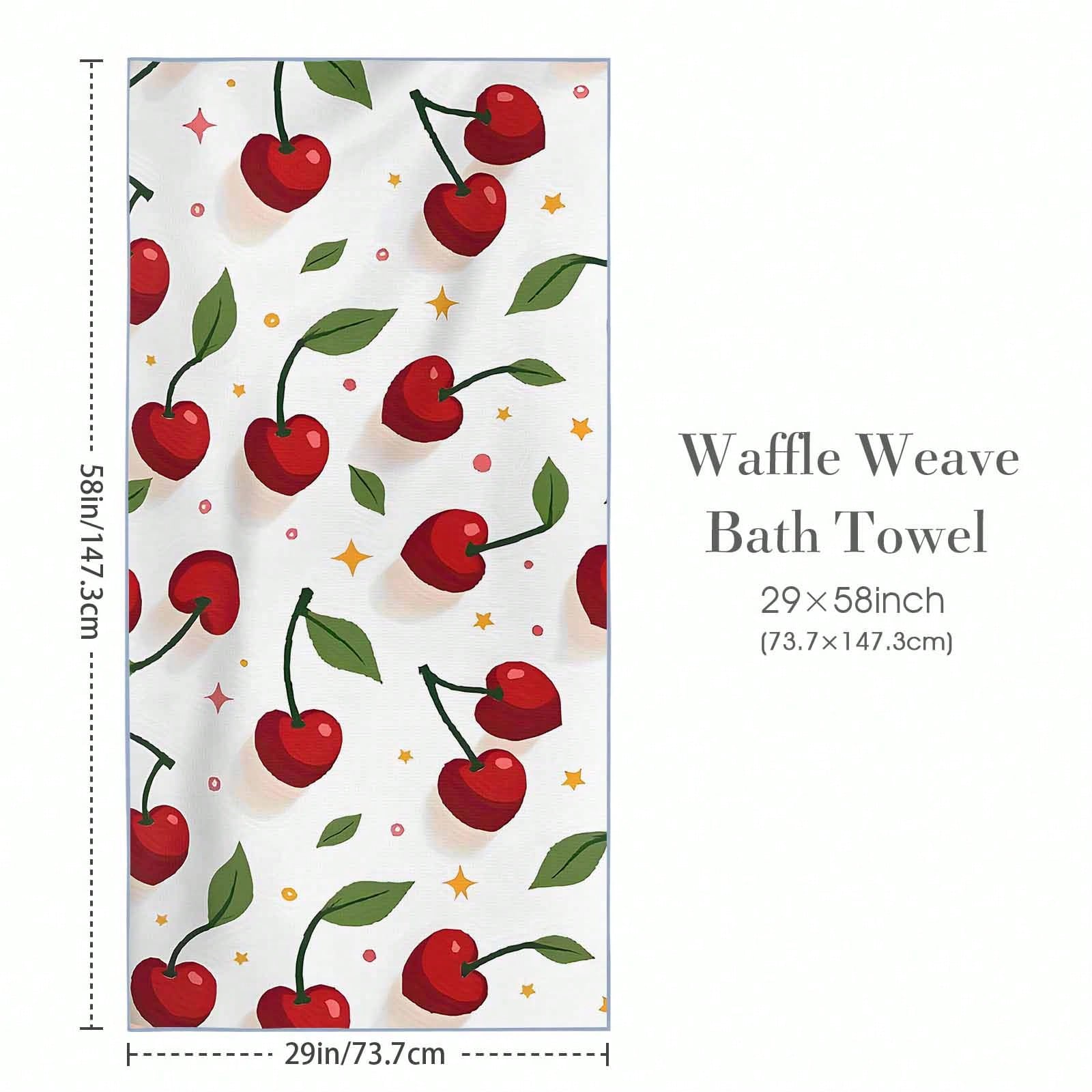 1Pack Hawaii Theme Waffle Knit - đánh giá và giá Beach Towel Large