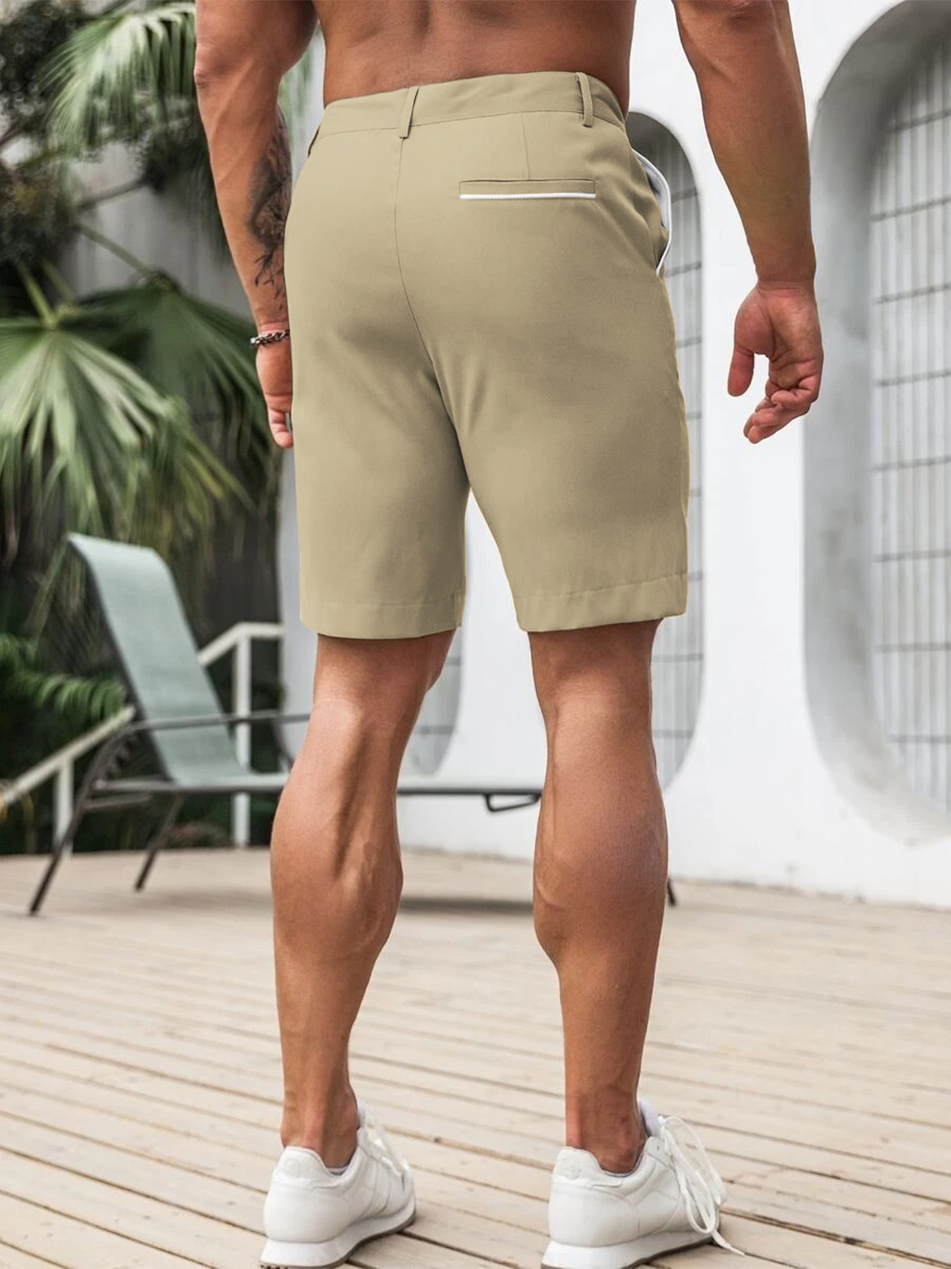 Men Fashion Slim Fit Chino Sho - đánh giá và giá Shorts Chino Slim