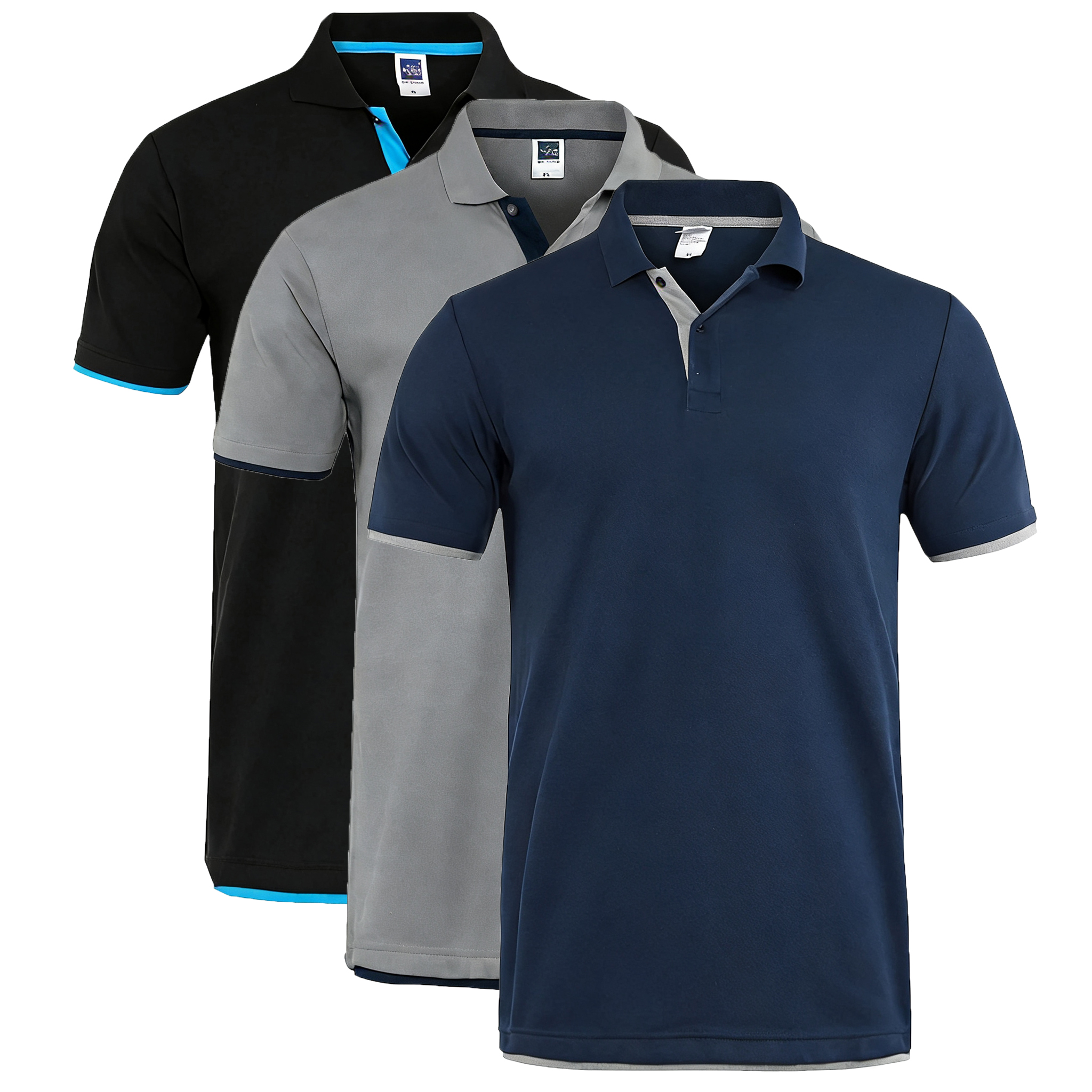 95% Cotton T Shirt Men Summer  - đánh giá và giá Polo Shirt Pique