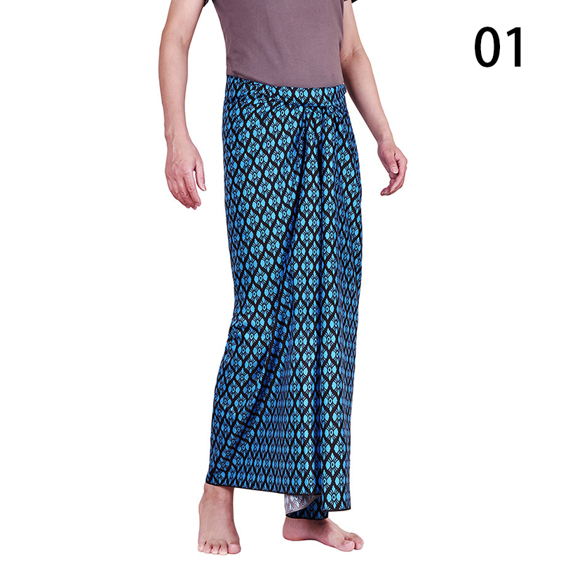 Batik Print Beach Sarong Wrap  - đánh giá và giá Sarong Men Wrap