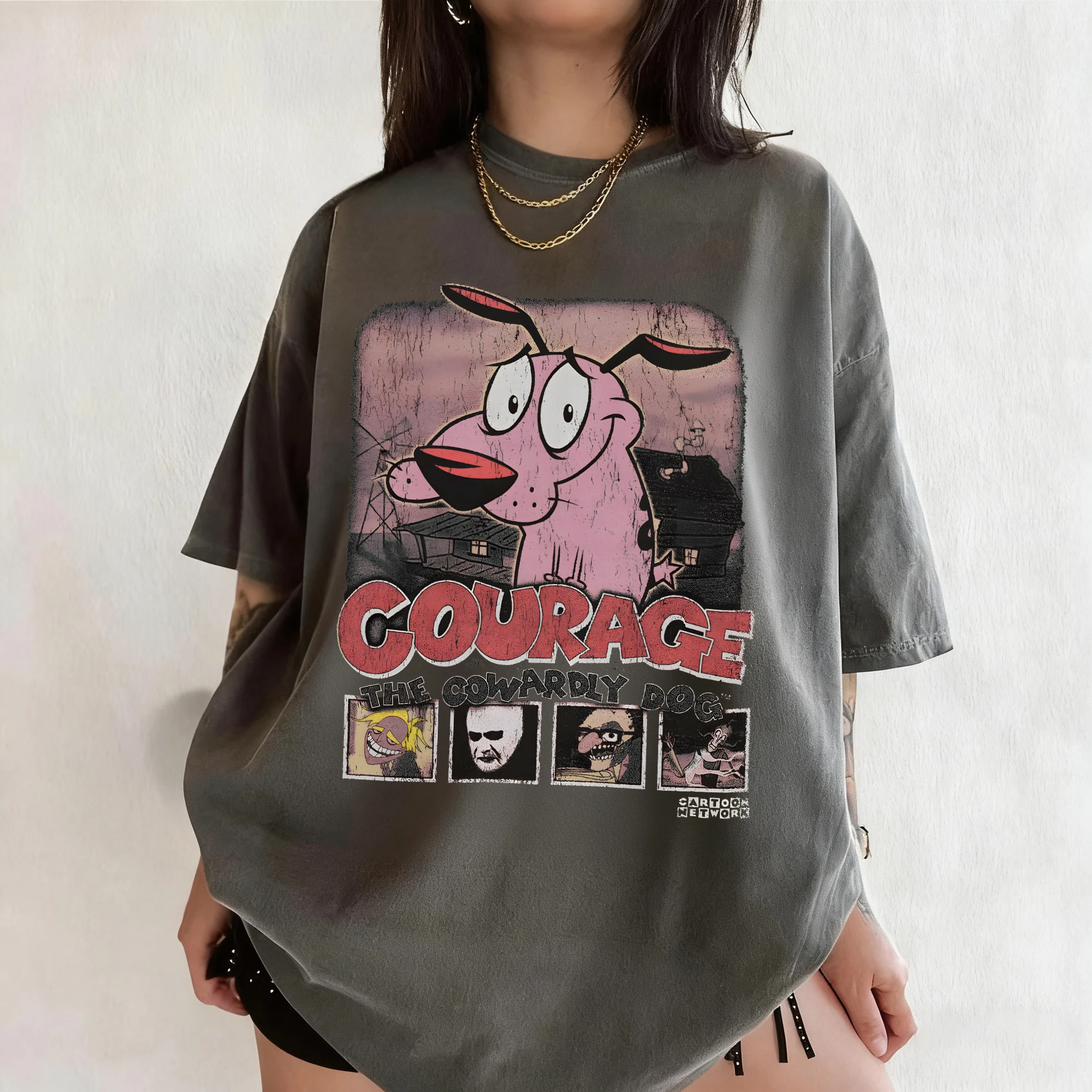 Summer Vintage Courage The Cow - đánh giá và giá Tee Graphic Print