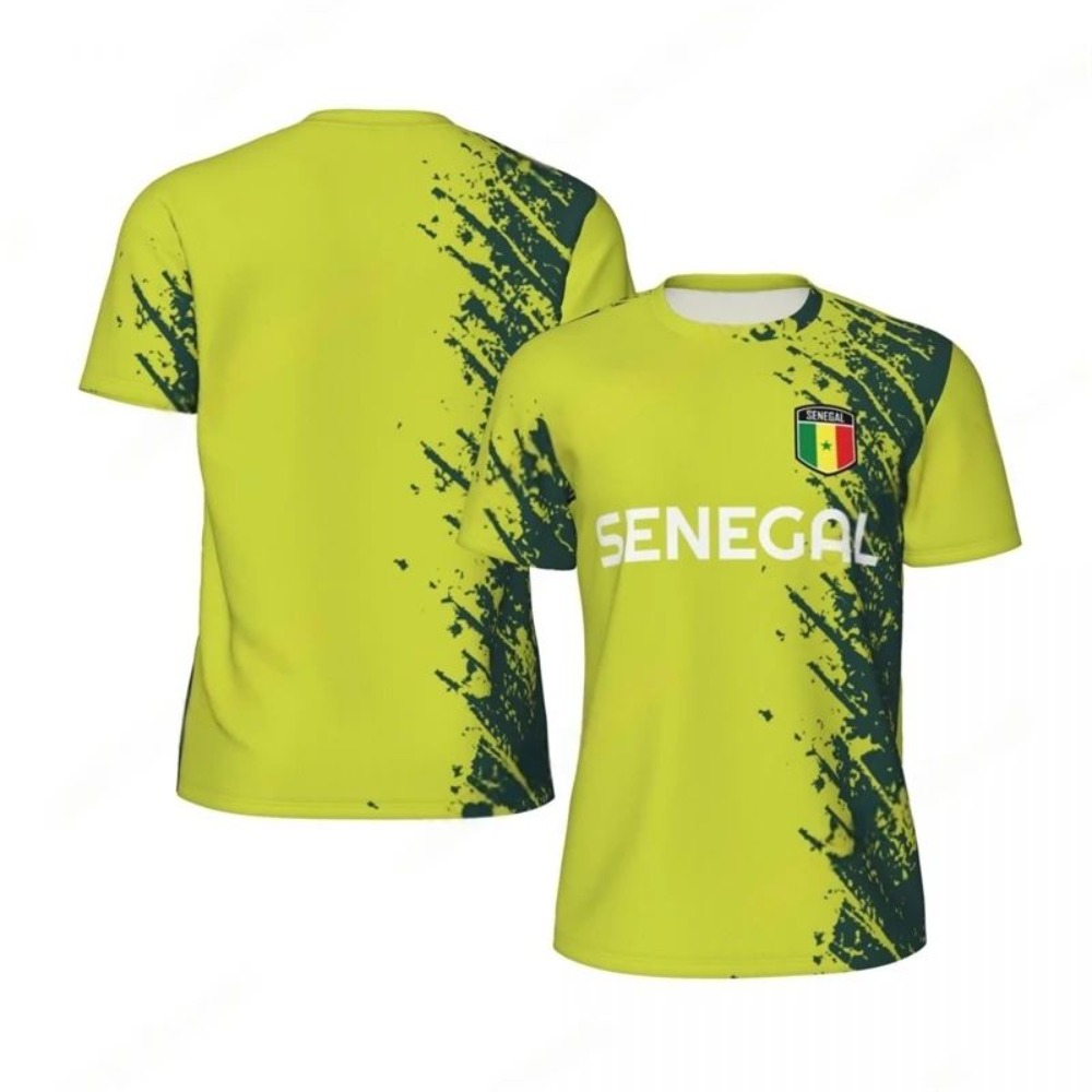 2026 New Summer Senegal Flag G - đánh giá và giá Tee Graphic Print