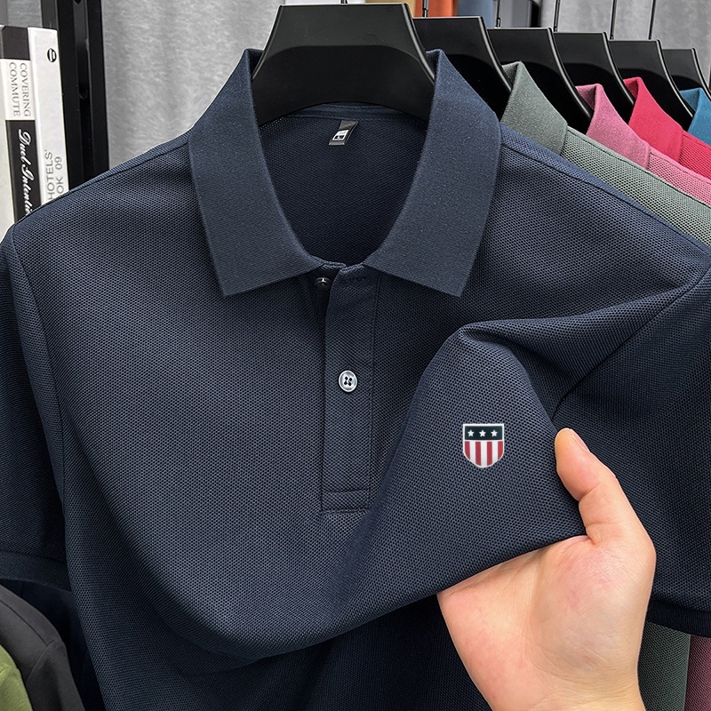 Luxury brand men's summer shor - đánh giá và giá Polo Shirt Pique