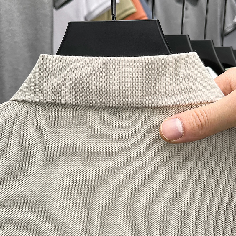 Luxury brand men's summer shor - đánh giá và giá Polo Shirt Pique