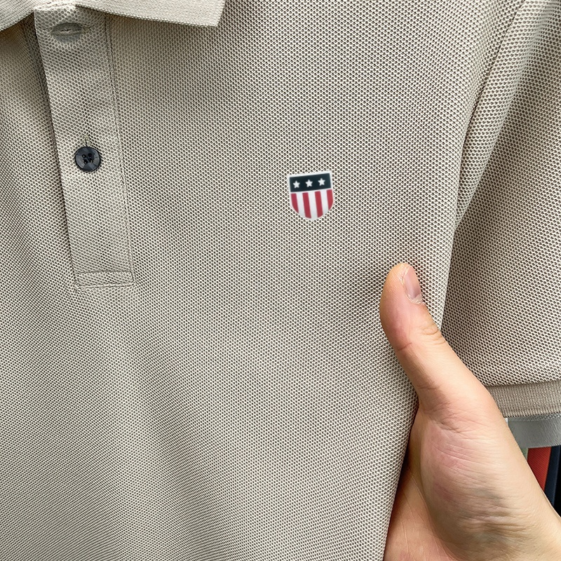 Luxury brand men's summer shor - đánh giá và giá Polo Shirt Pique