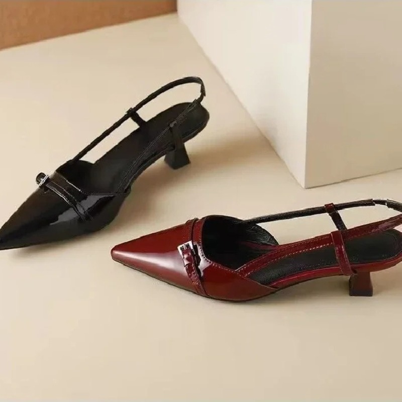 Women Sandals Fashion Pointed  - đánh giá và giá Casual Sandal Leather