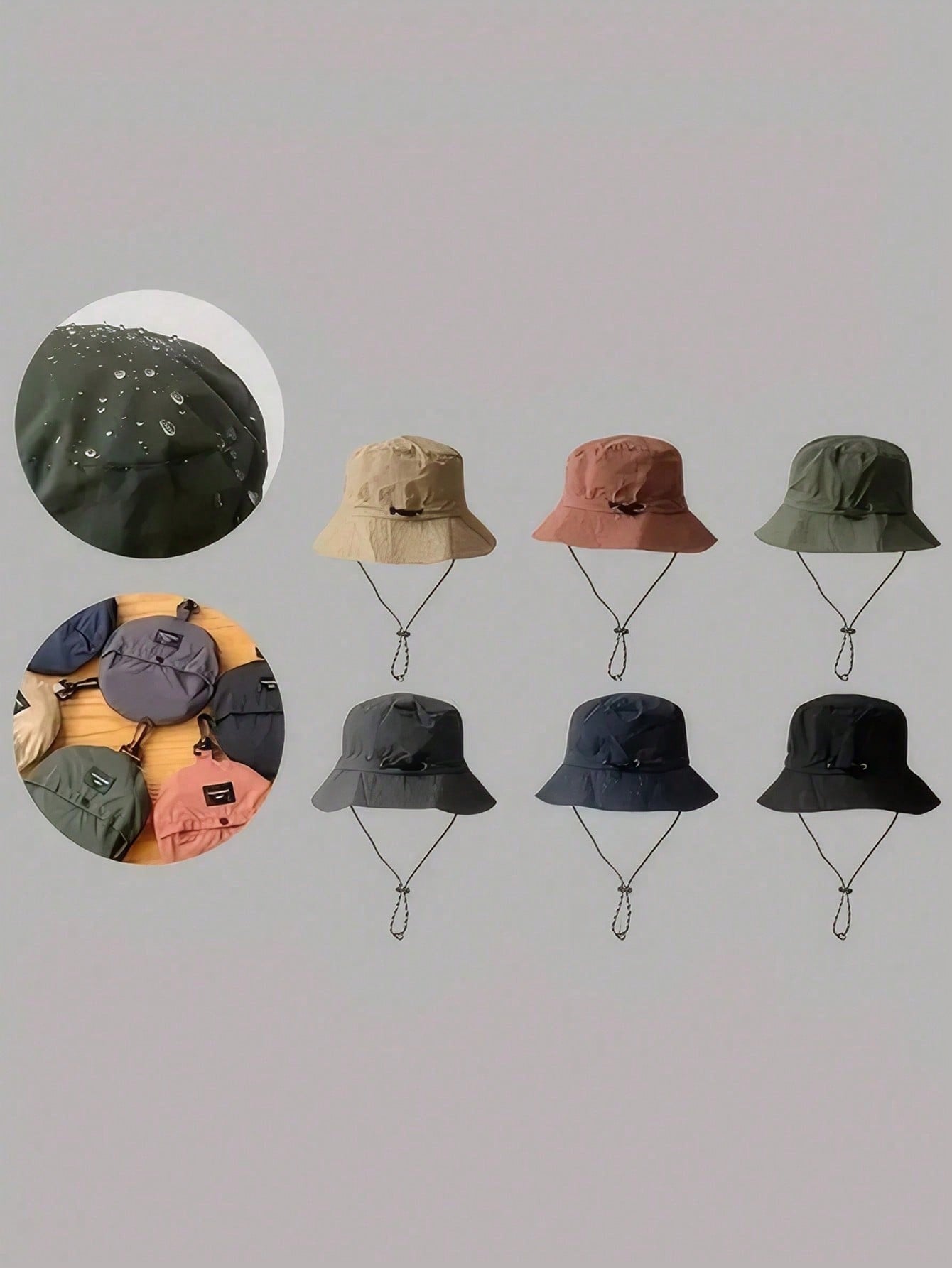 1 Pc Waterproof Bucket Hat, Fo - đánh giá và giá Packable Hat Nylon