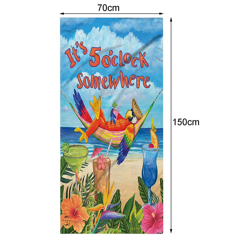 Large Colorful Printing Beach  - đánh giá và giá Beach Towel Large