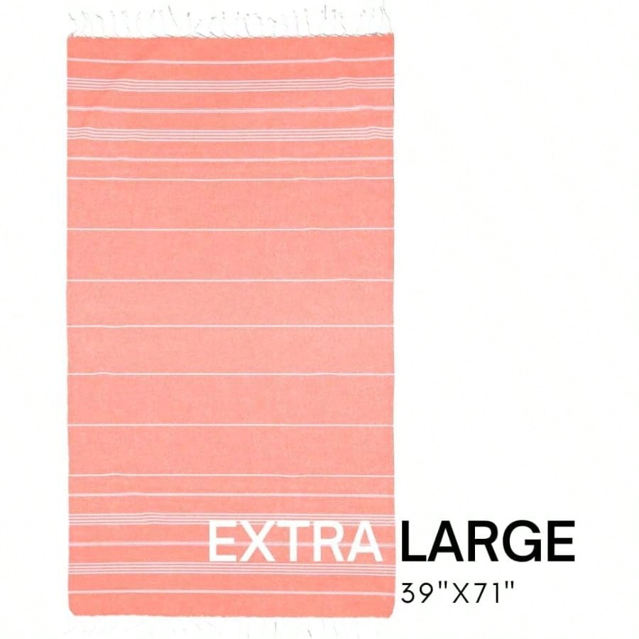 Turkish Beach Towel With Trave - đánh giá và giá Beach Towel Large