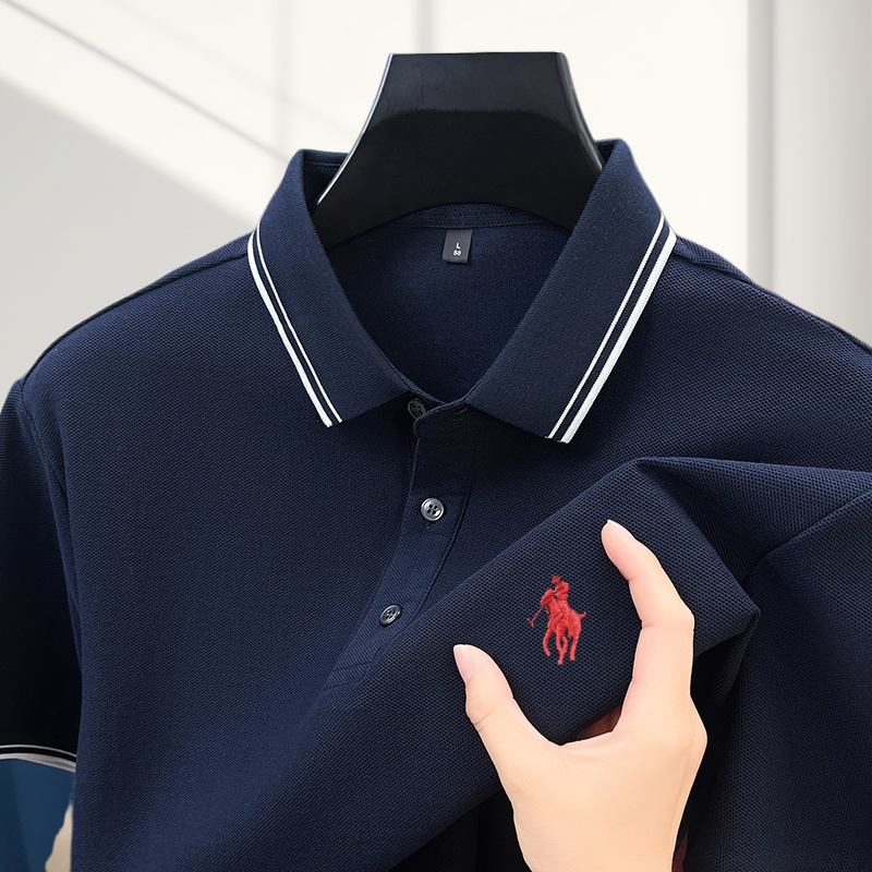 100% pure cotton men's short s - đánh giá và giá Polo Shirt Pique