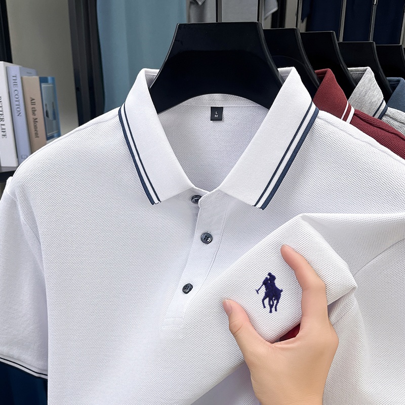 100% pure cotton men's short s - đánh giá và giá Polo Shirt Pique