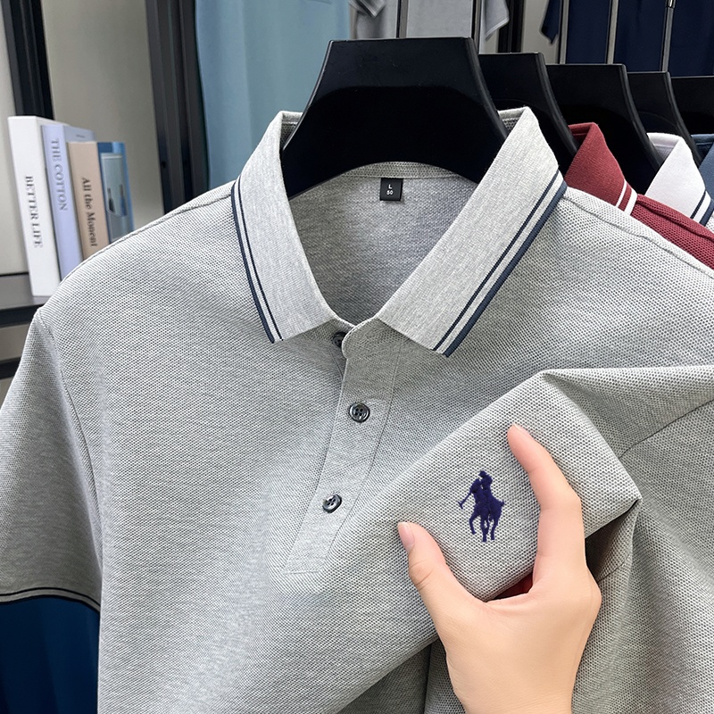 100% pure cotton men's short s - đánh giá và giá Polo Shirt Pique