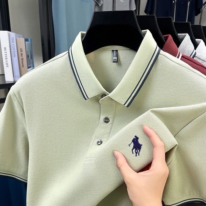 100% pure cotton men's short s - đánh giá và giá Polo Shirt Pique