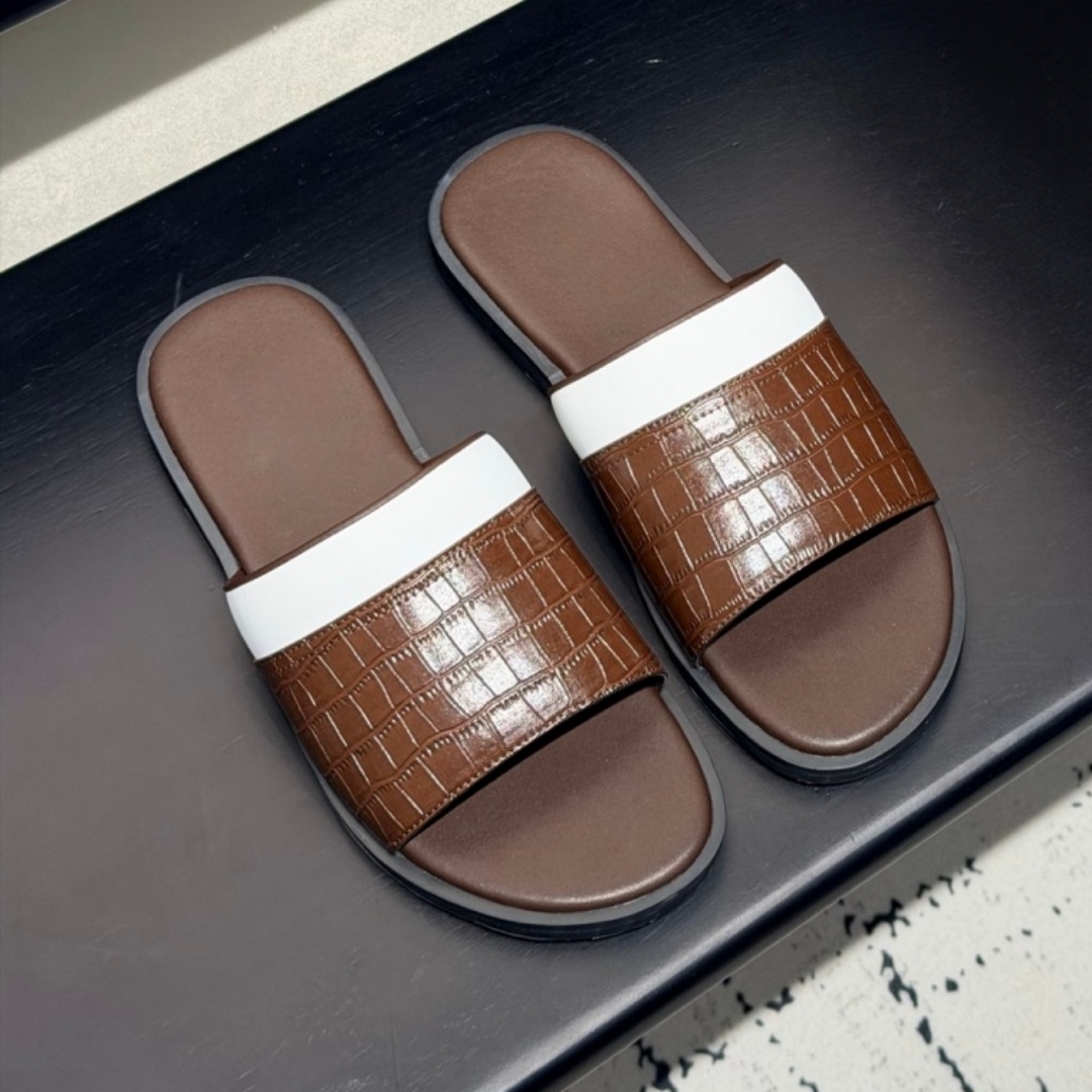 Handmade Cowhide Sandals Luxur - đánh giá và giá Flip Flop Leather Men