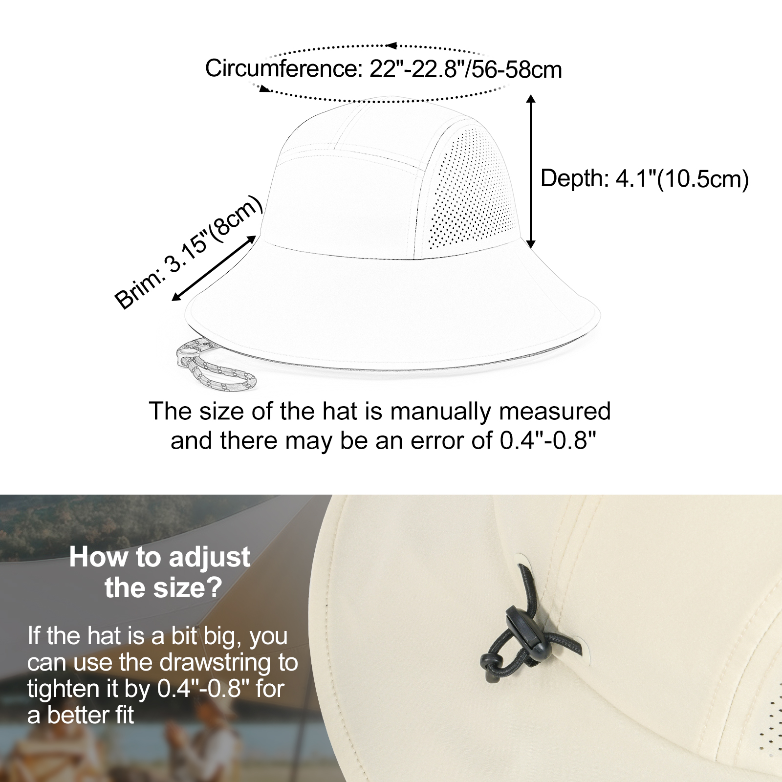 FEINION Women's Lightweight Su - đánh giá và giá Packable Hat Nylon