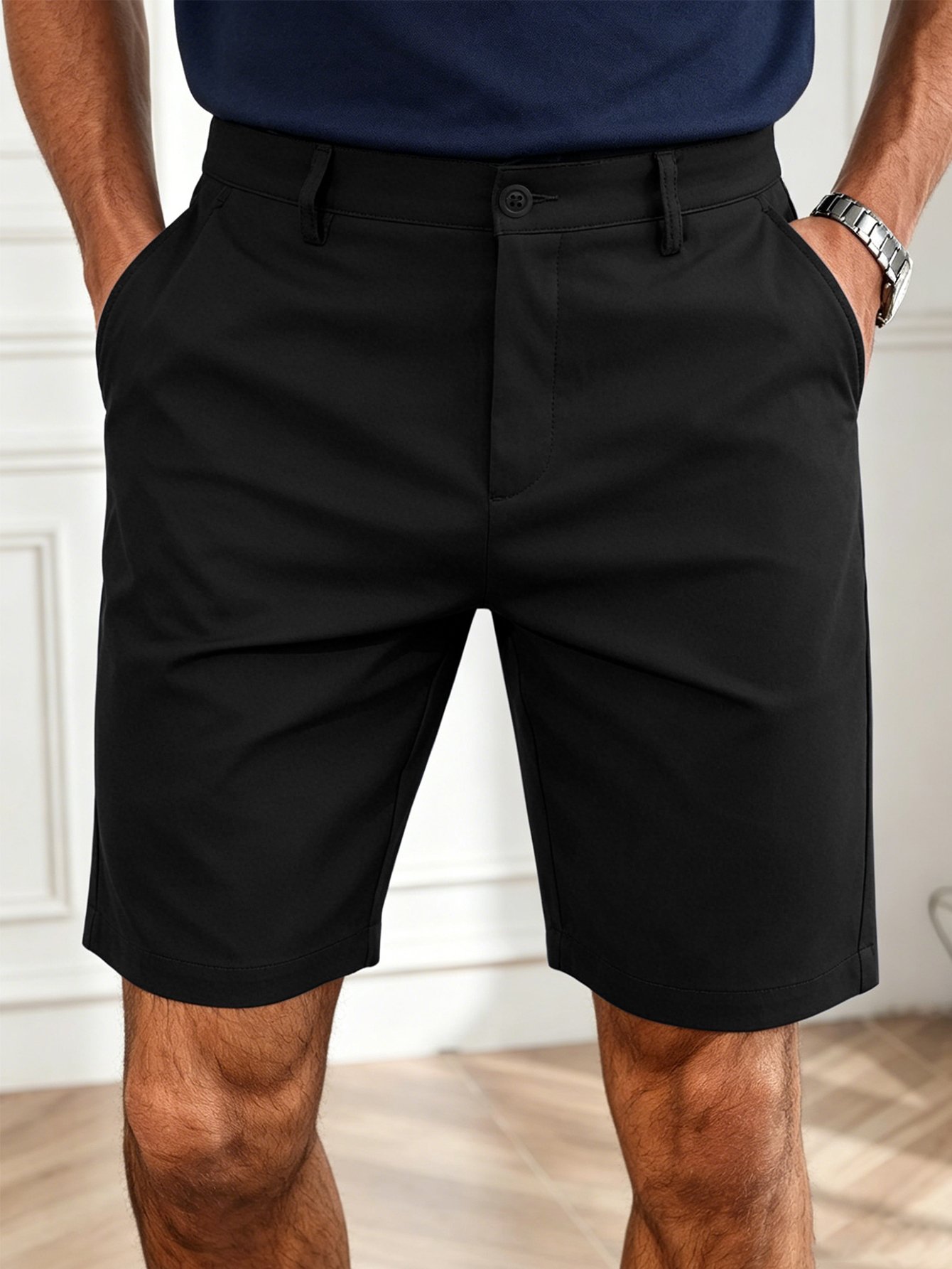 Men's Summer Stretch Chino Sho - đánh giá và giá Shorts Chino Slim