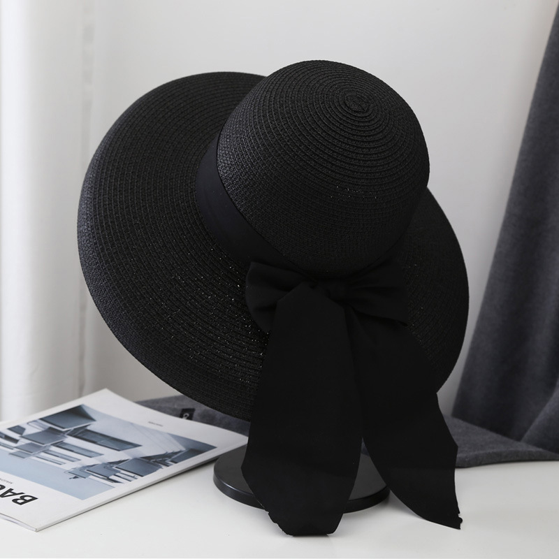 French Summer Elegant Long Rib - đánh giá và giá Bucket Hat Straw
