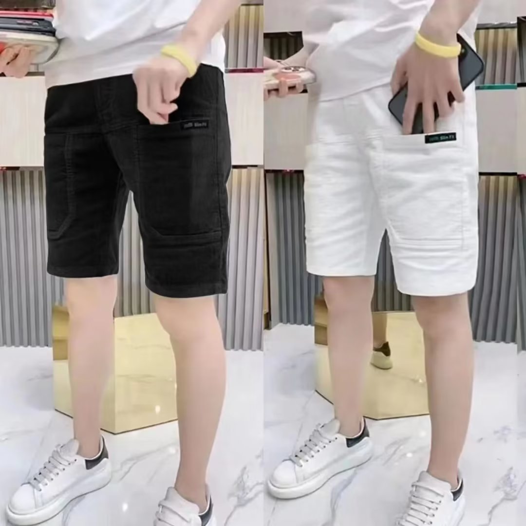 Slim Fit Summer Thin Corduroy  - đánh giá và giá Shorts Chino Slim