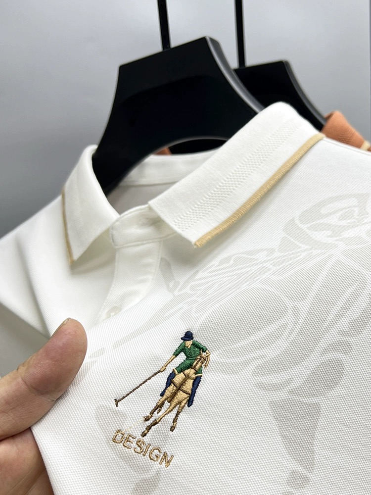 High end brand fashion printed - đánh giá và giá Polo Shirt Pique