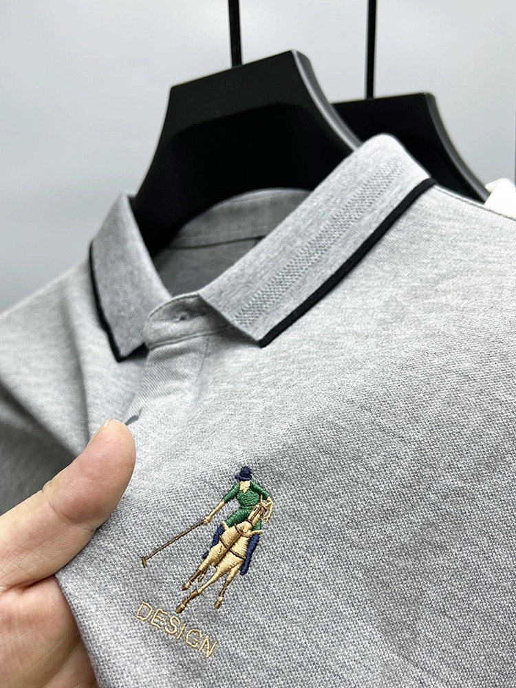High end brand fashion printed - đánh giá và giá Polo Shirt Pique