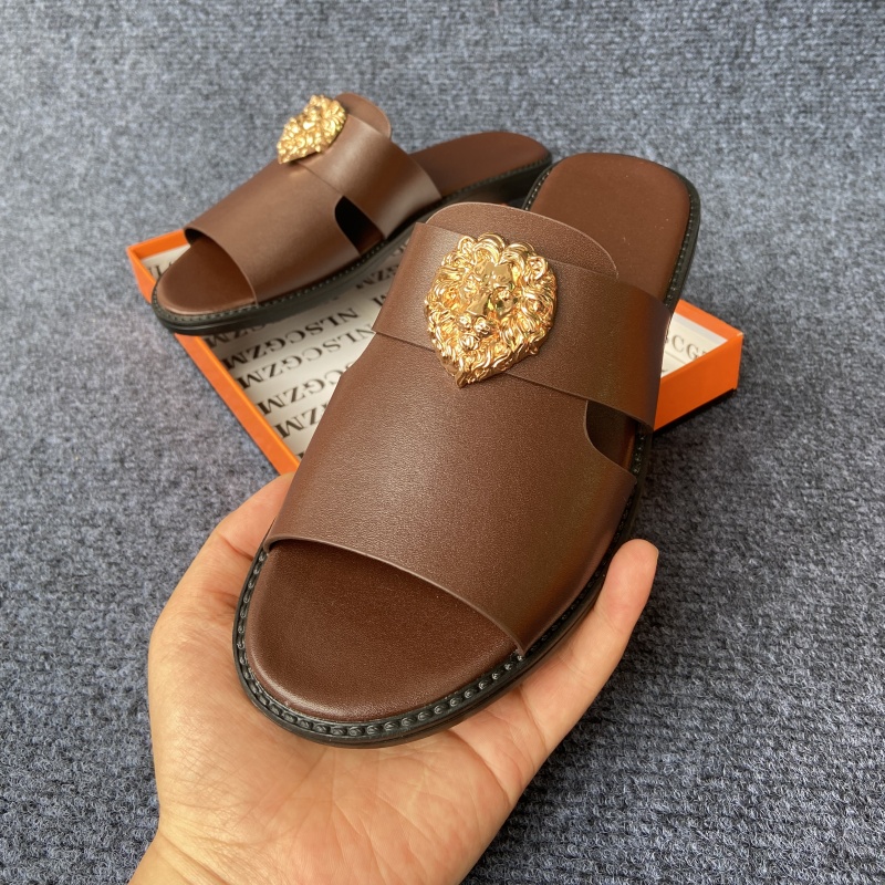 size 38-48 original shoes bran - đánh giá và giá Flip Flop Leather Men