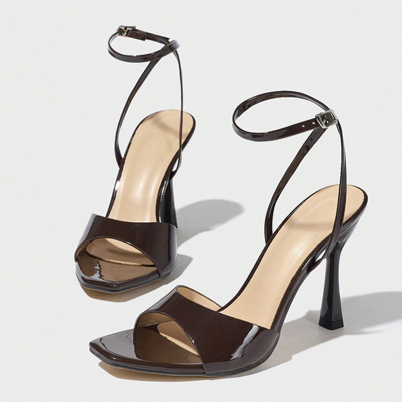 Liyke New Fashion Square Open  - đánh giá và giá Casual Sandal Leather
