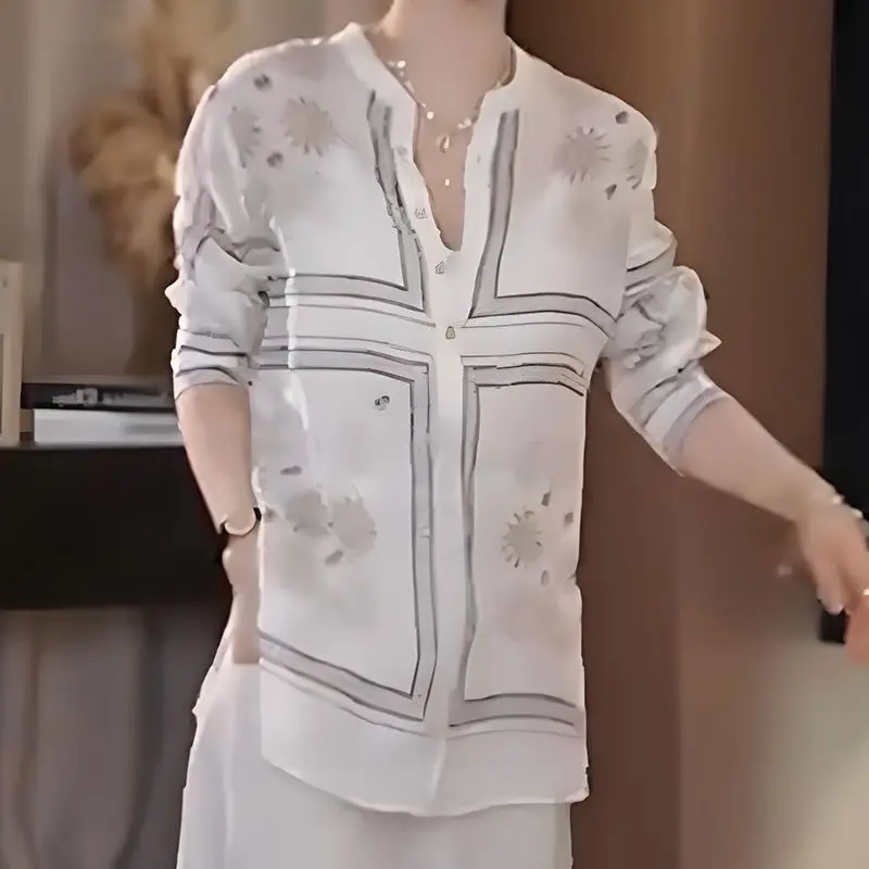 Women New Design Loose Tempera - đánh giá và giá Resort Shirt Floral