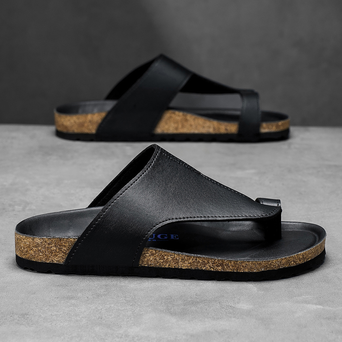 Big Size 48 49 Cork Slippers M - đánh giá và giá Flip Flop Leather Men