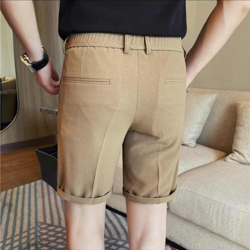 Men's Elastic Waist Summer Sho - đánh giá và giá Shorts Chino Slim