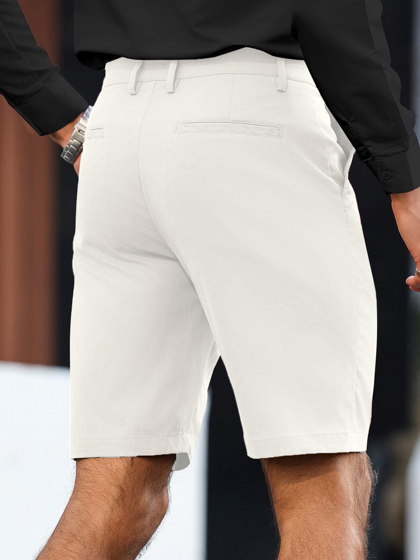 Men's Summer Stretch Chino Sho - đánh giá và giá Shorts Chino Slim
