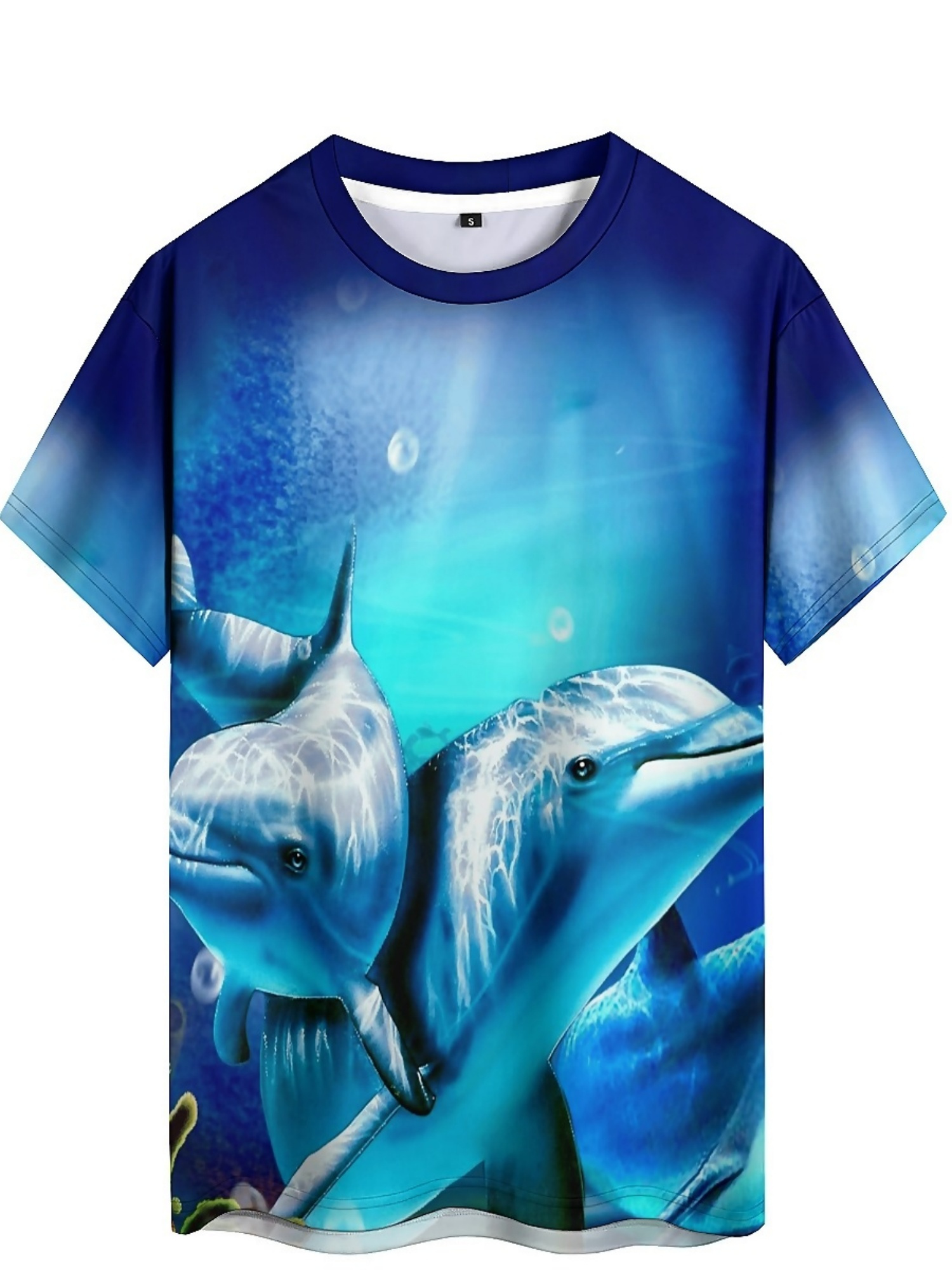 Men'S Ocean Animal Dolphin Pri - đánh giá và giá Tee Graphic Print