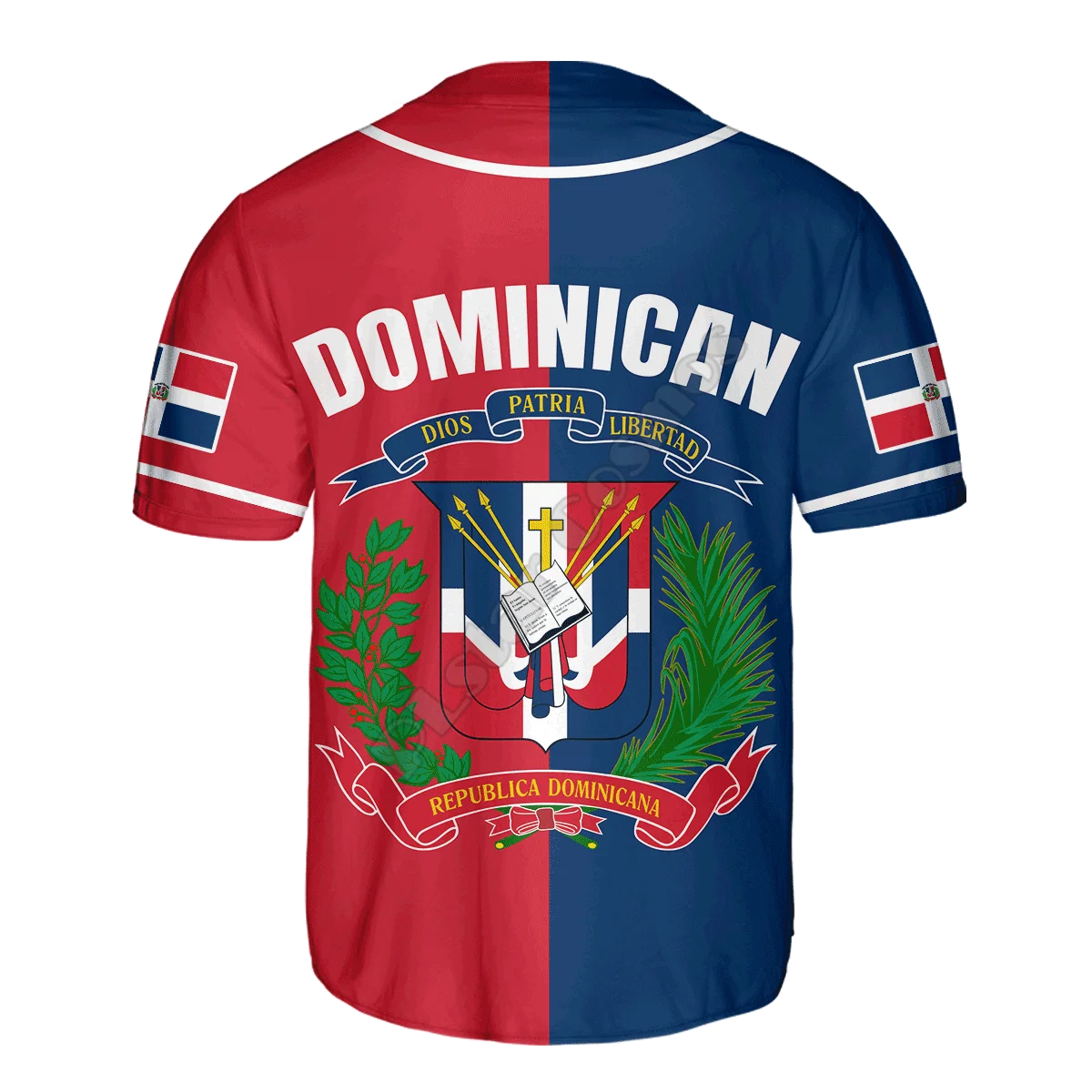 Dominican Half & Half Customiz - đánh giá và giá Shirt Camp Collar