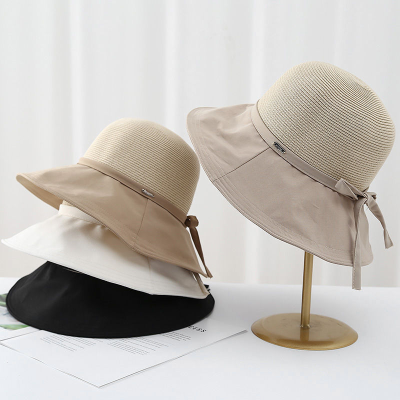 Japanese Korean Style Women Bu - đánh giá và giá Bucket Hat Straw
