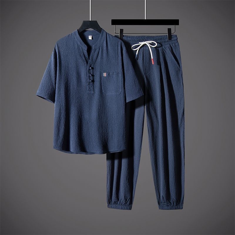 New Summer Fashion Trendy Cott - đánh giá và giá Linen Shirt Breathable