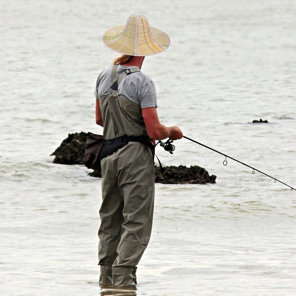 New Wide Brim Straw Hat Foldab - đánh giá và giá Bucket Hat Straw