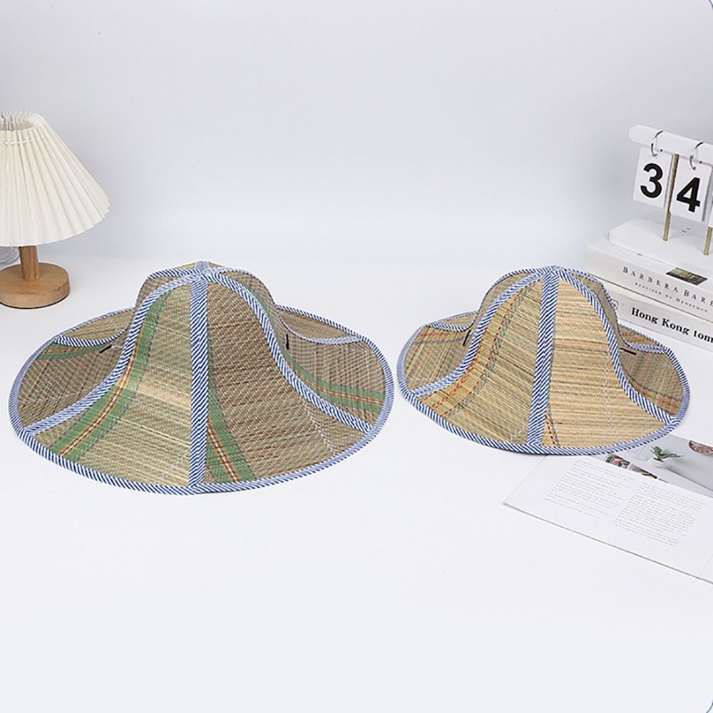 New Wide Brim Straw Hat Foldab - đánh giá và giá Bucket Hat Straw